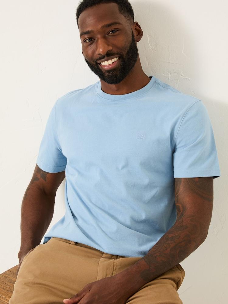 Fat Face Lulworth Light Blue T-Shirt