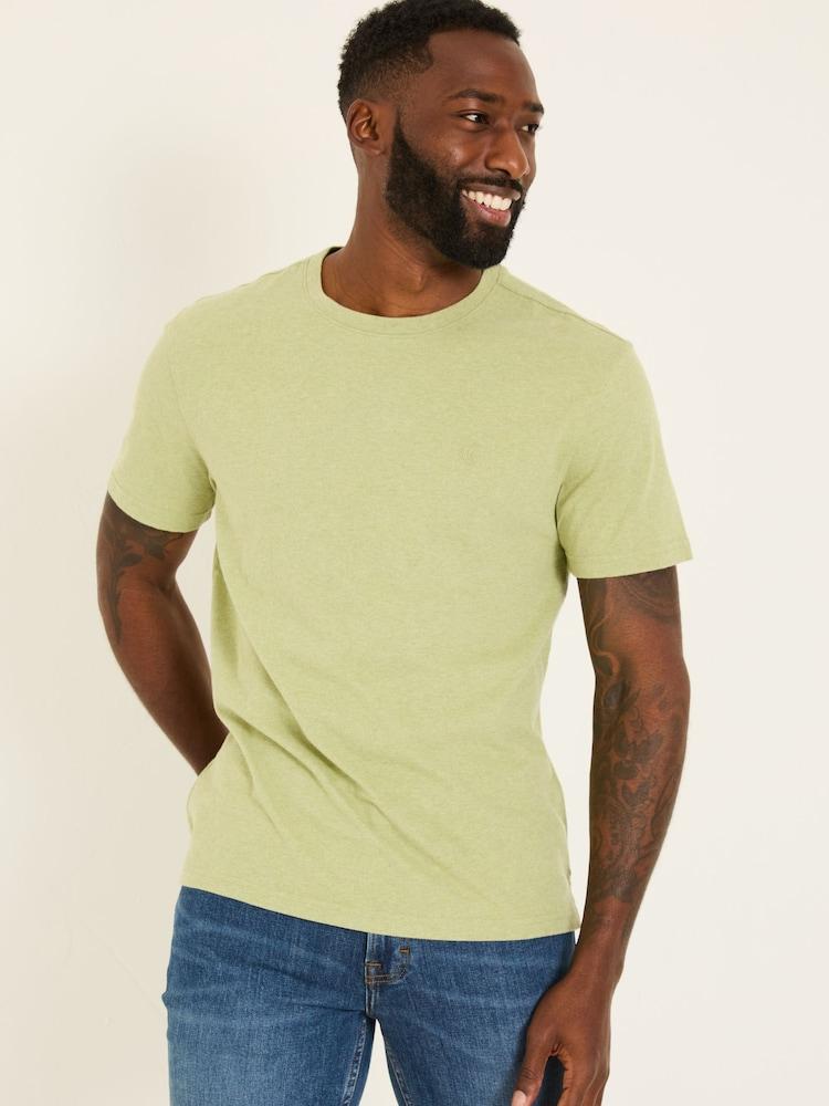 Fat Face Lulworth Light Green T-Shirt