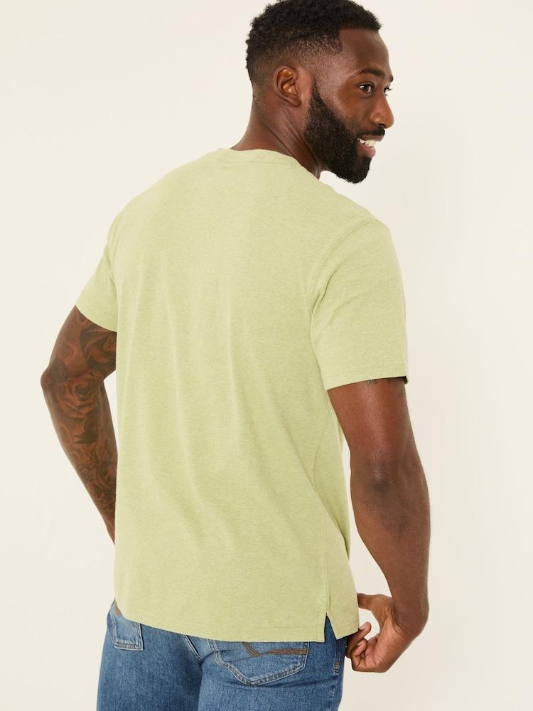 Fat Face Lulworth Light Green T-Shirt