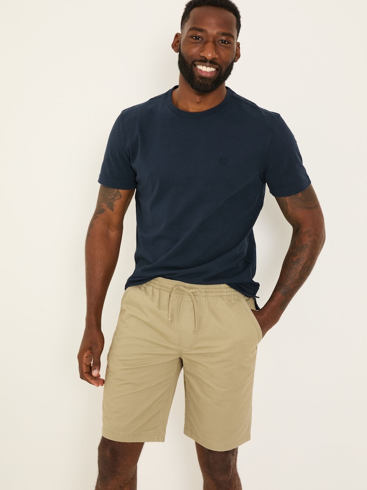 Fat Face Lulworth Navy Short Sleeve T-Shirt