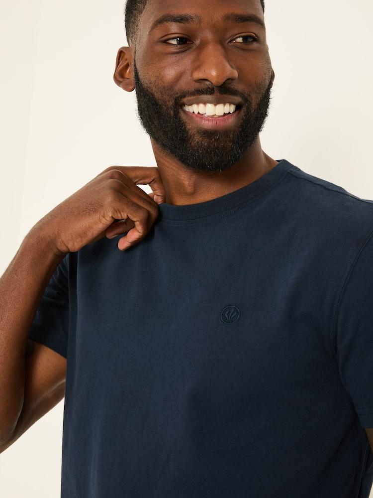 fat face Lulworth Navy Short Sleeve T-Shirt