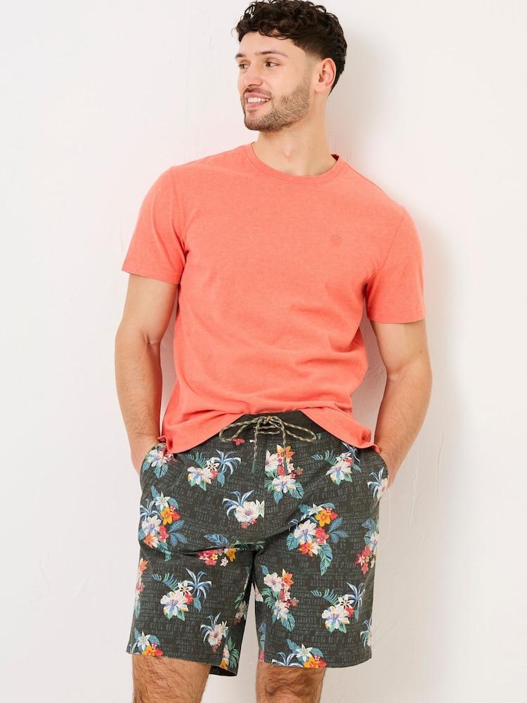 Fat Face Lulworth Orange T-Shirt