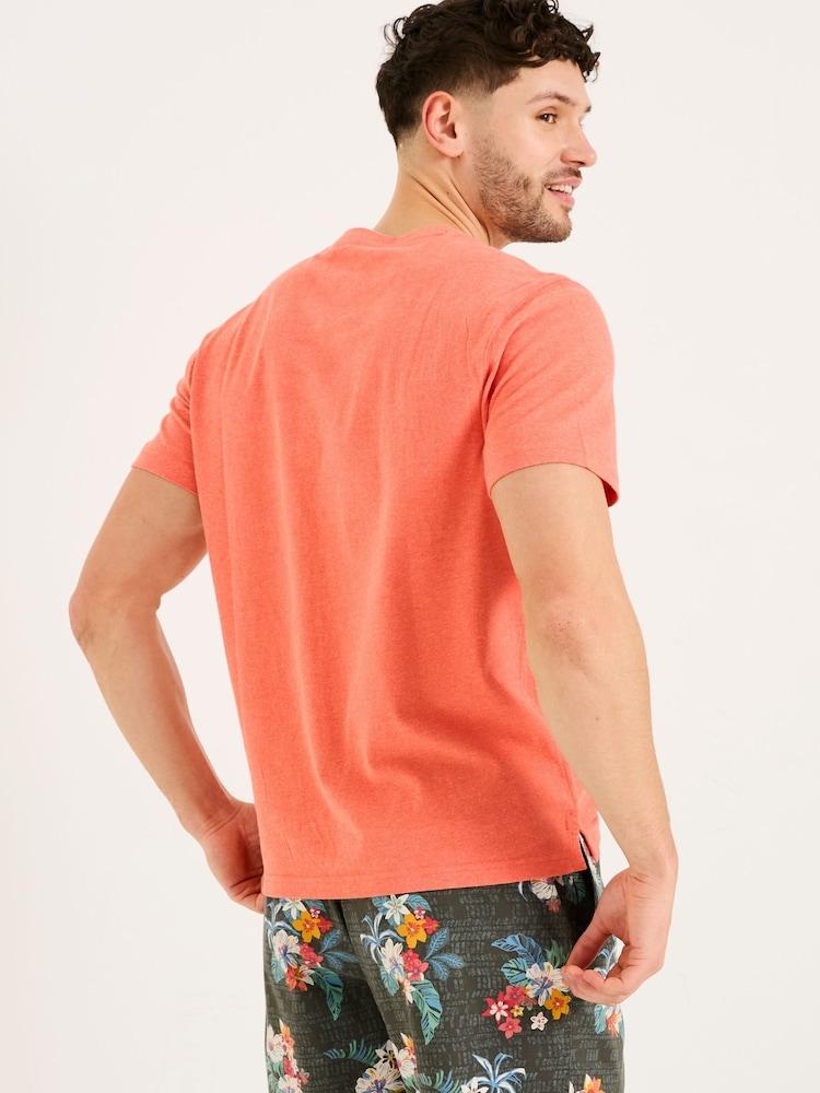 Fat Face Lulworth Orange T-Shirt