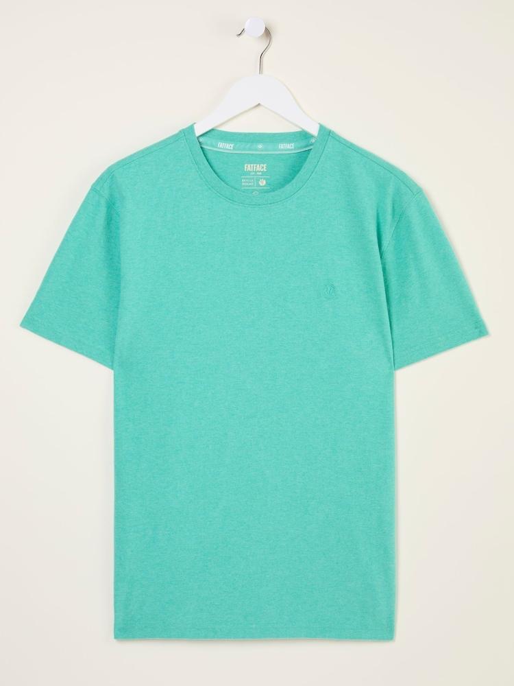 fat face Lulworth Turquoise Blue T-Shirt