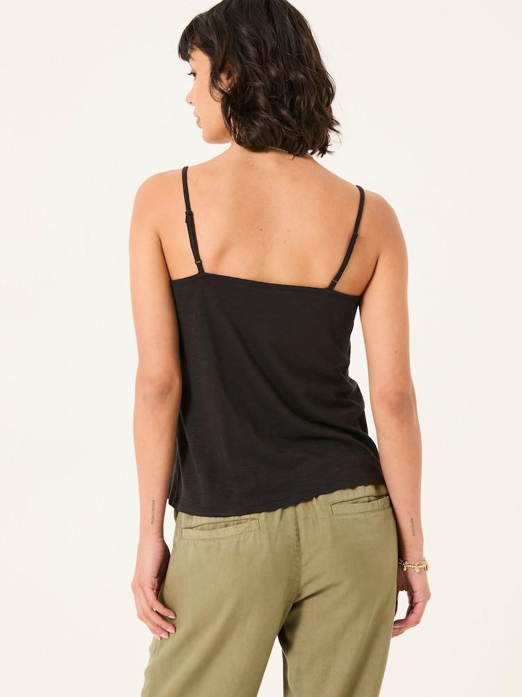 Fat Face Luna Black Cami Top
