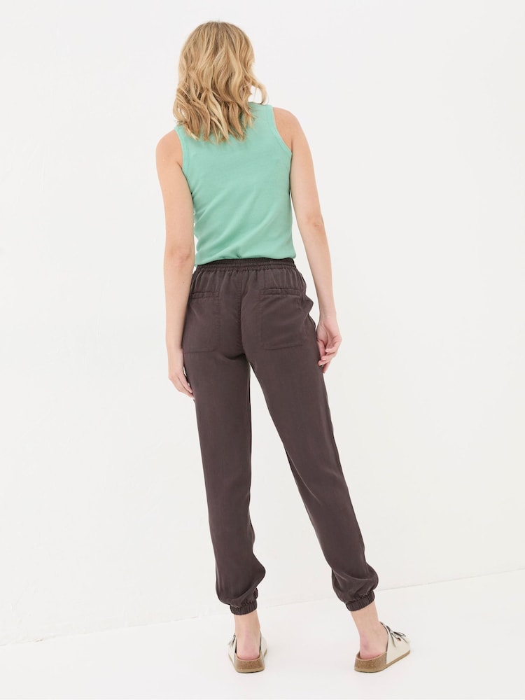 Fat Face Lyme Brown Cargo Cuffed Joggers