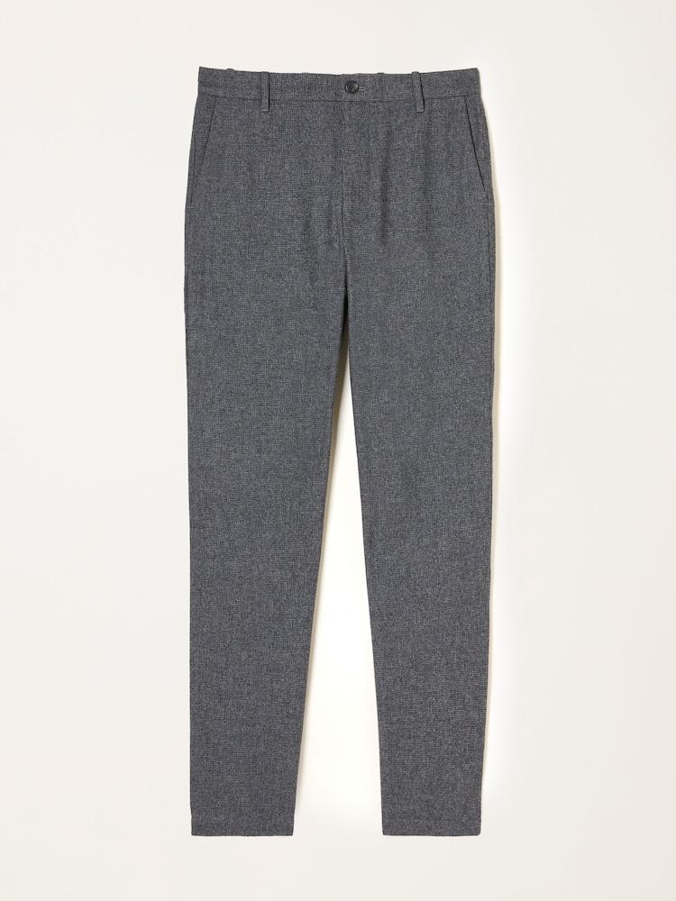 fat face Lyme Grey Tailored Fit Wool Mix Trousers