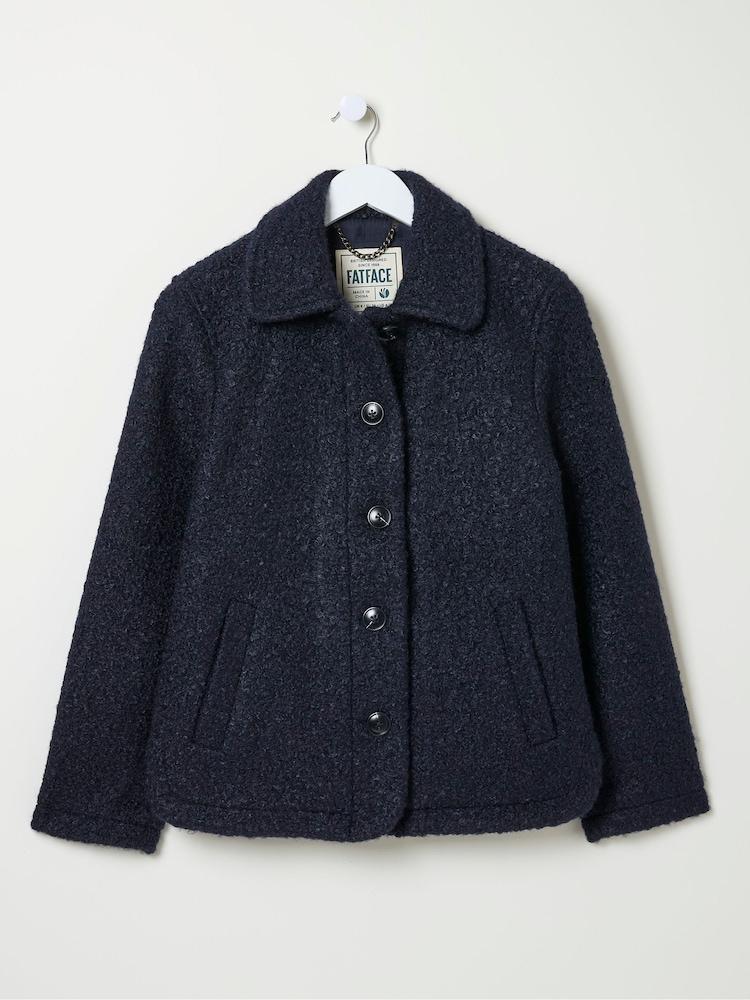 fat face Mae Blue Short Jacket