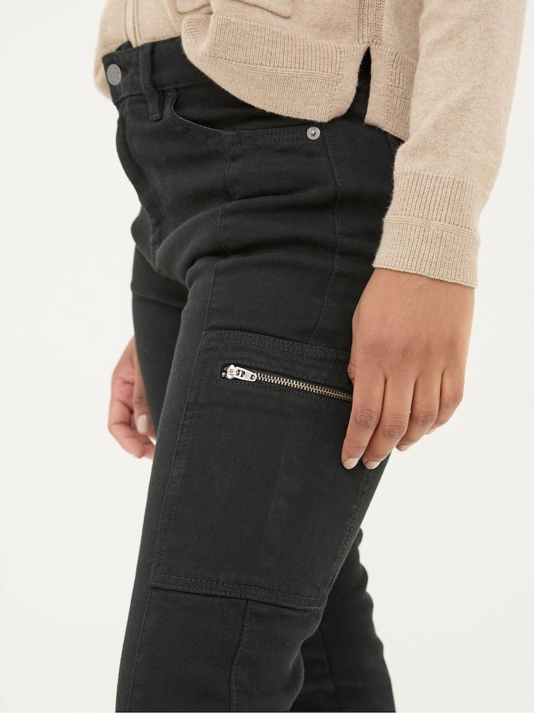 fat face Malvern Black Cargo Trousers