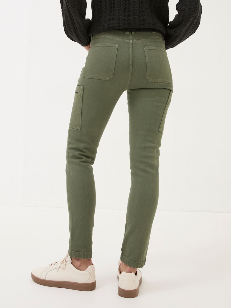 Fat Face Malvern Green Cargo Trousers
