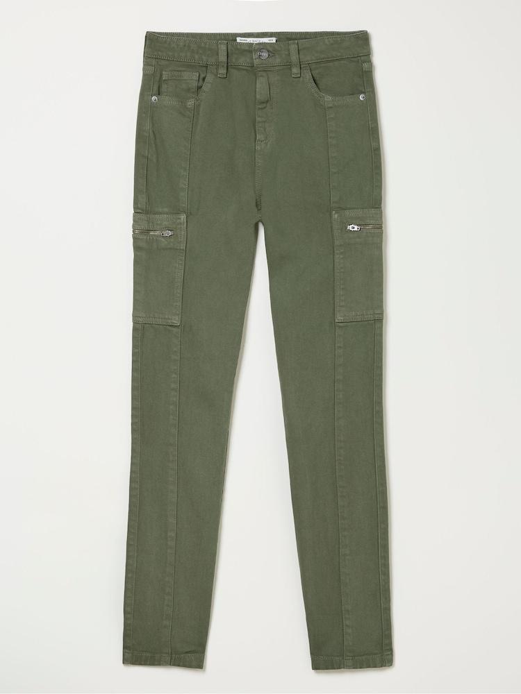 fat face Malvern Green Cargo Trousers