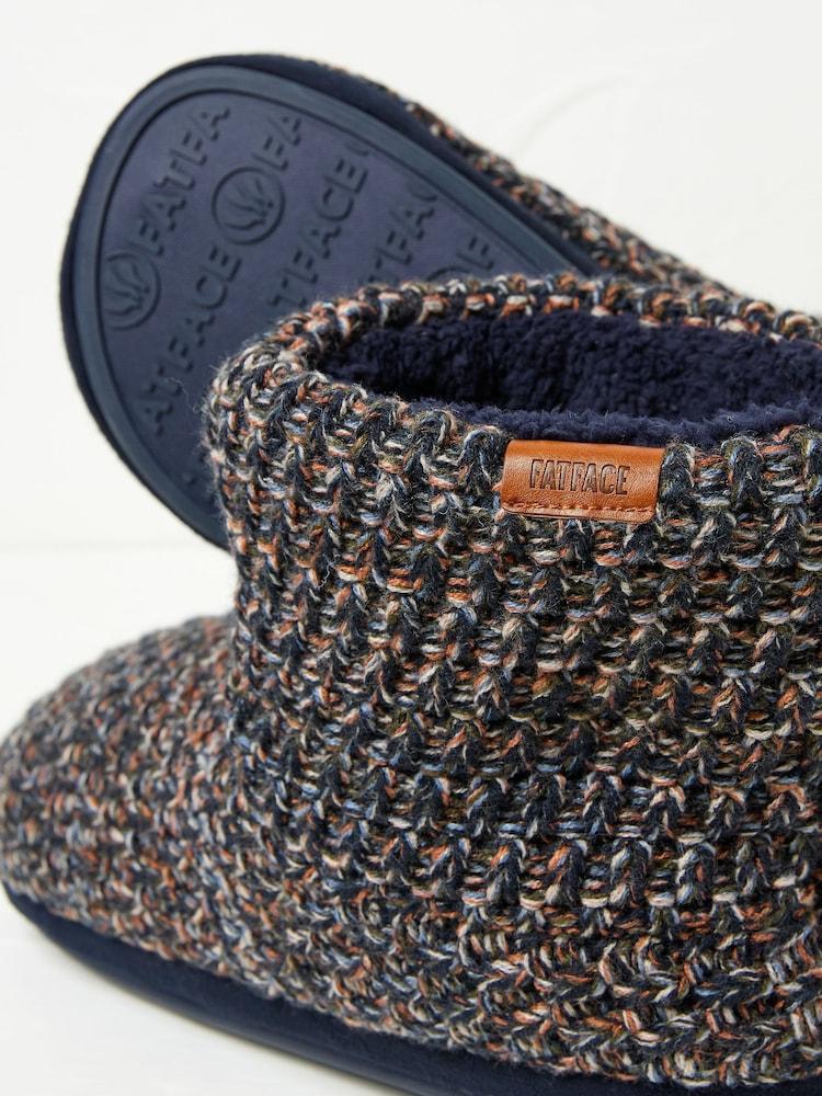 fat face Matthew Oatmeal Knit Boots