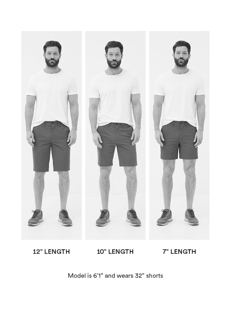 fat face Mawes Dark Teal Cotton Linen Chino Shorts