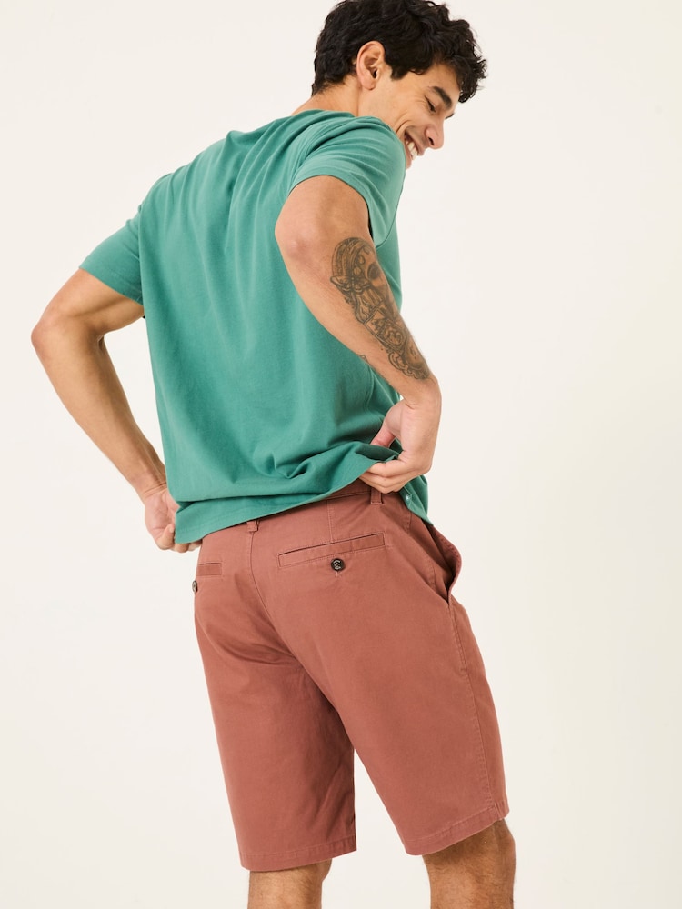 Fat Face Mawes Rust Brown Chino Shorts