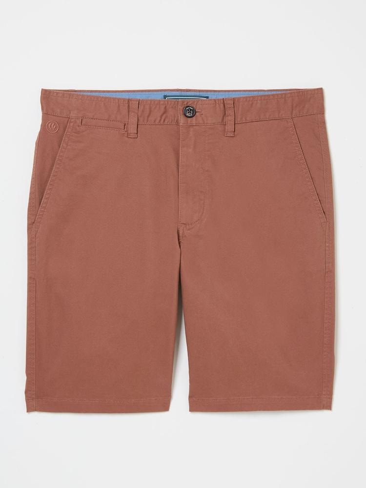 fat face Mawes Rust Brown Chino Shorts