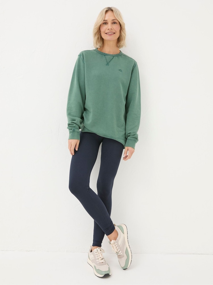 Fat Face Meribel Blue Full Length Leggings