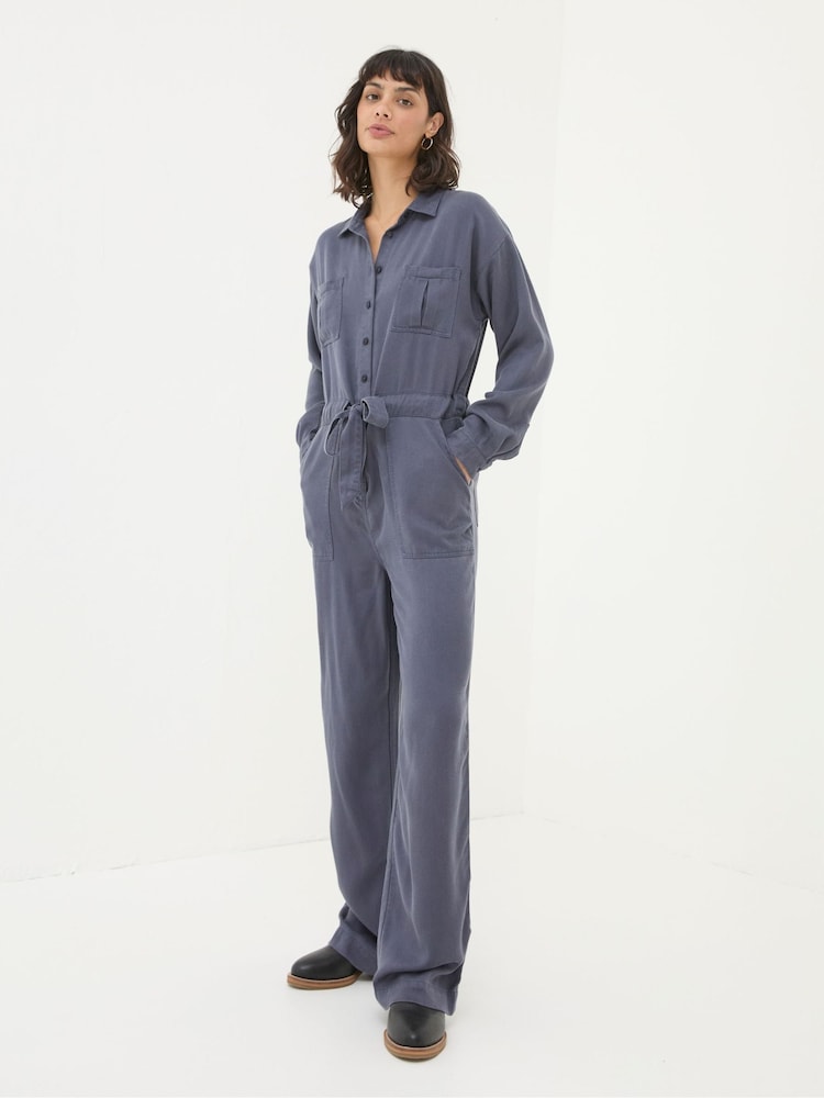 Fat Face Millie Grey Jumpsuit