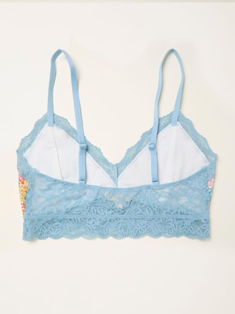 fat face Multi Busy Floral Bralette