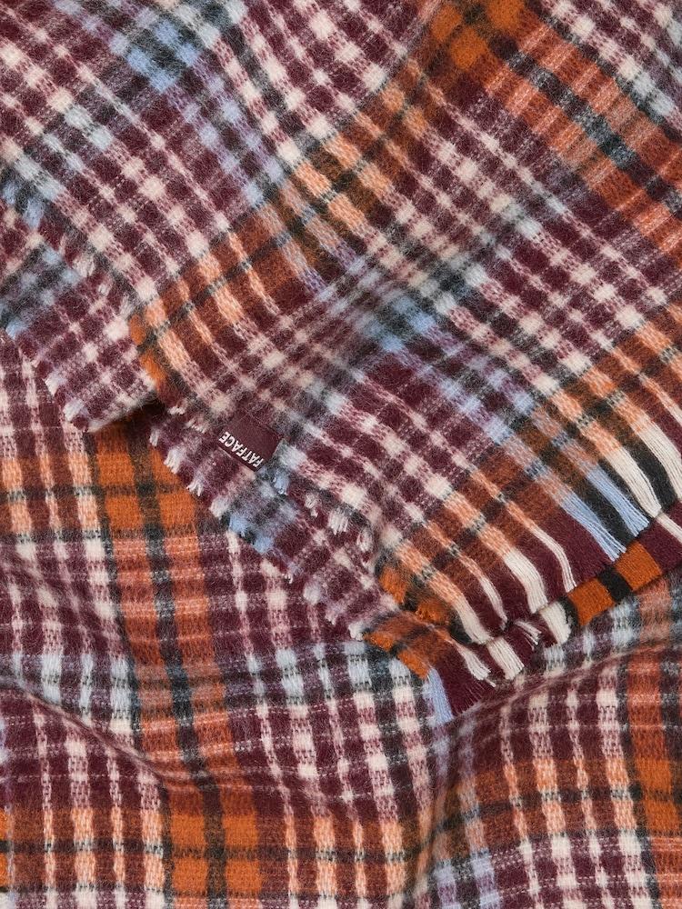 Fat Face Multi Check Scarf