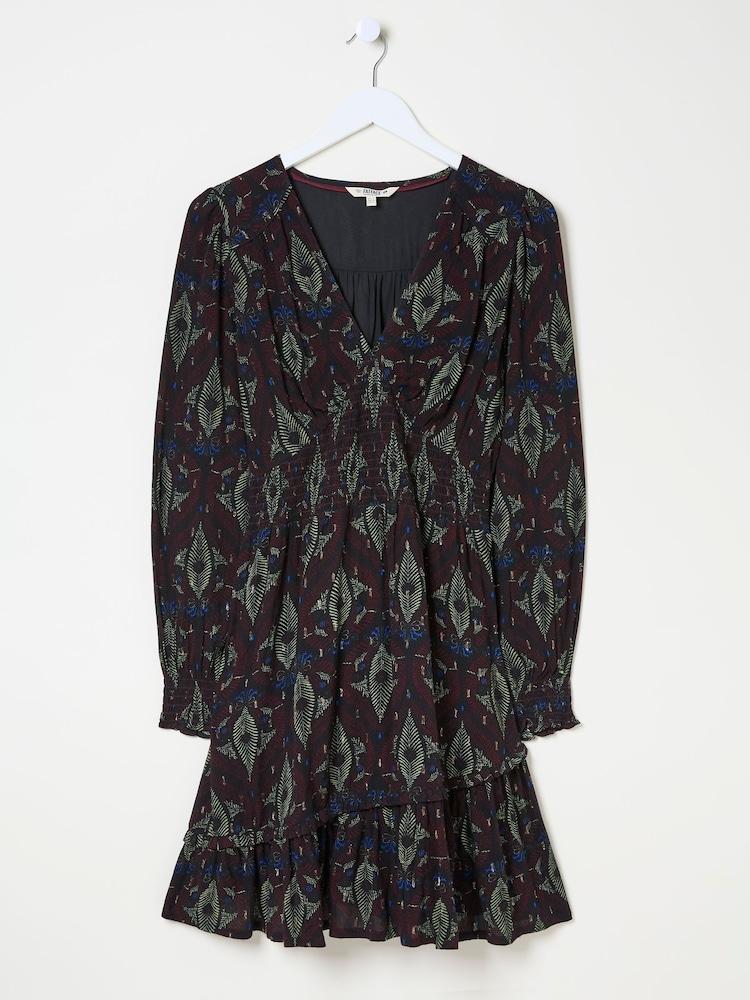 fat face Multi Farah Decorative Dress