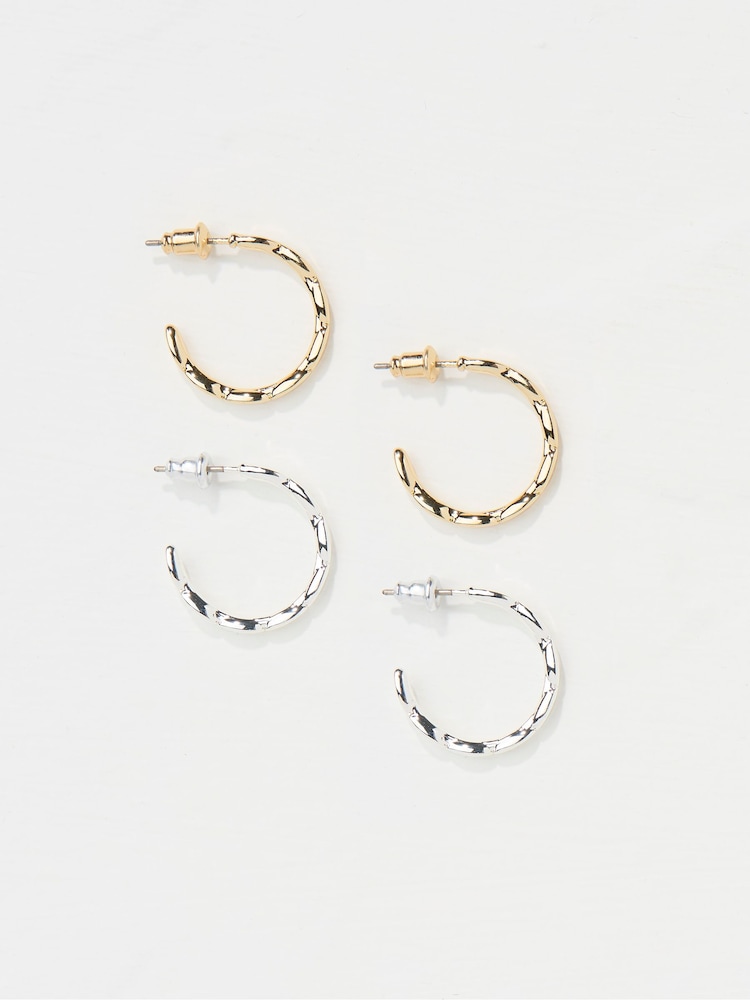 Fat Face Multi Hoop Earrings