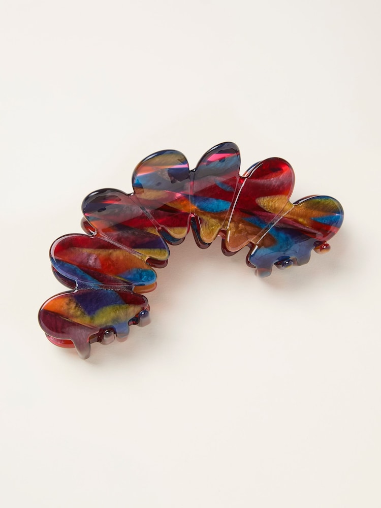 Fat Face Multi Petal Claw Clip