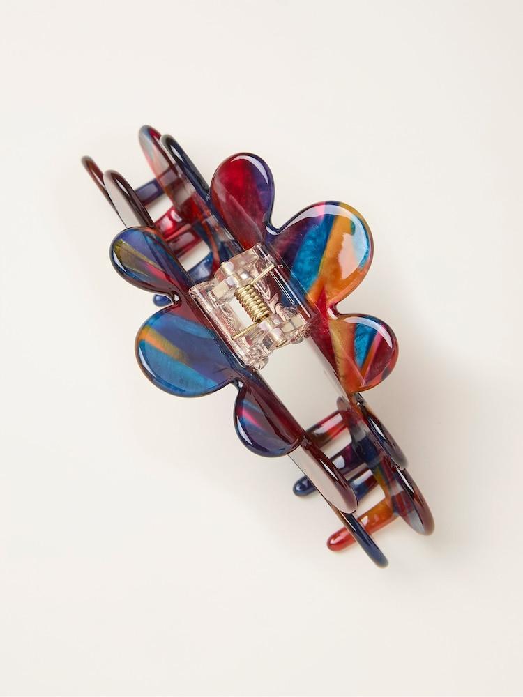 fat face Multi Petal Claw Clip