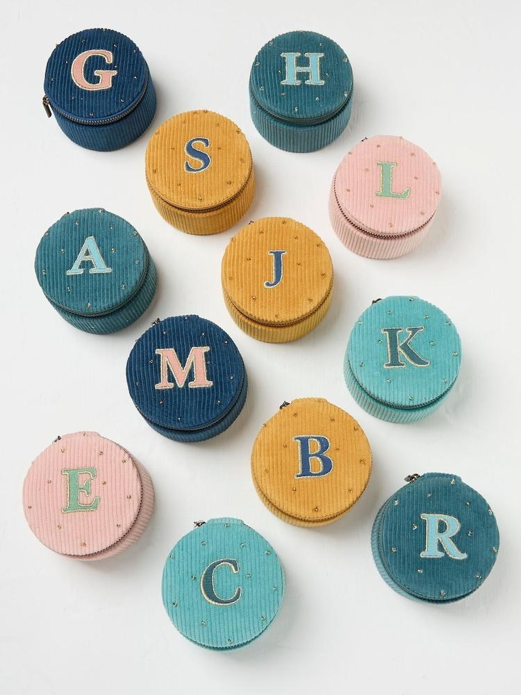 Fat Face Multicolour Alphabet Jewellery Box