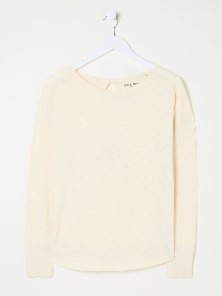 fat face Natural Cotton Blend Gio Top