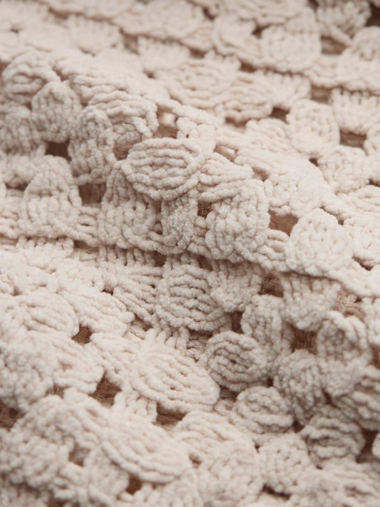 fat face Natural Finch Crochet Tank
