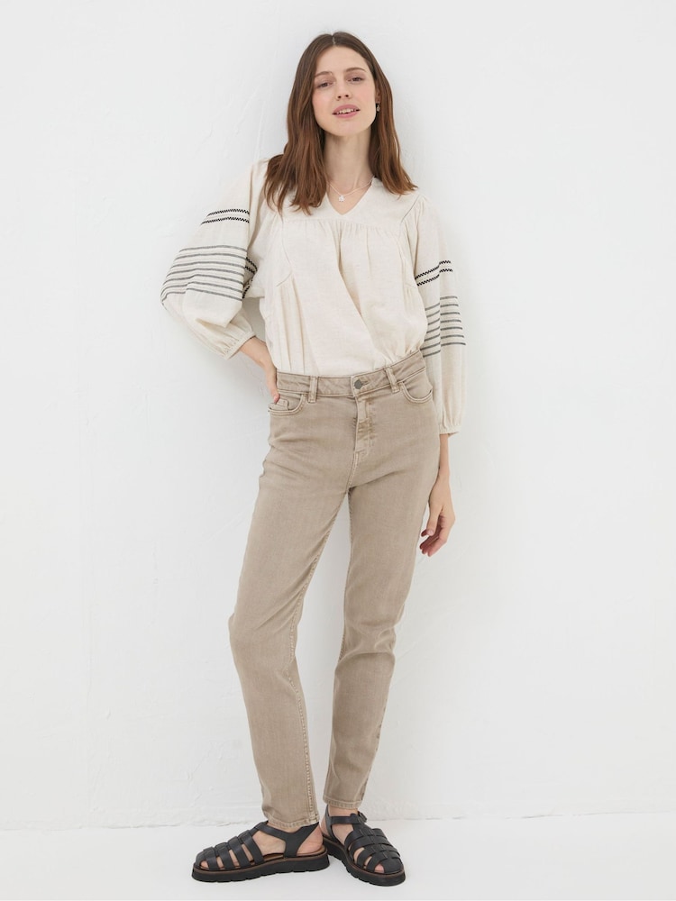 Fat Face Natural Girlfriend Jeans