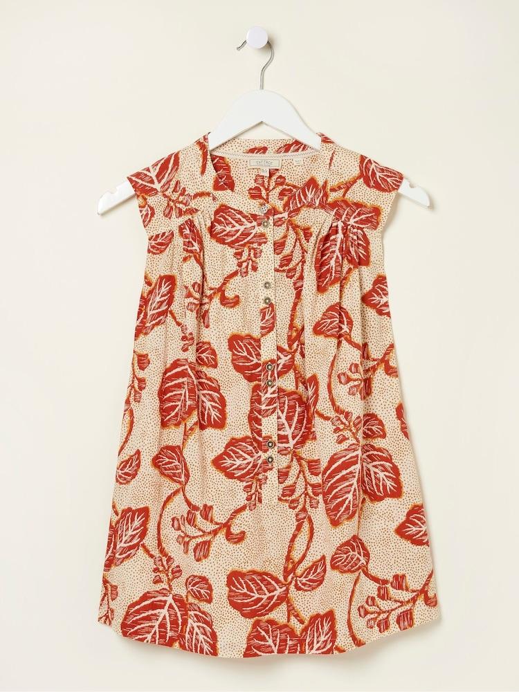 fat face Natural Morgan Vine Floral Cami