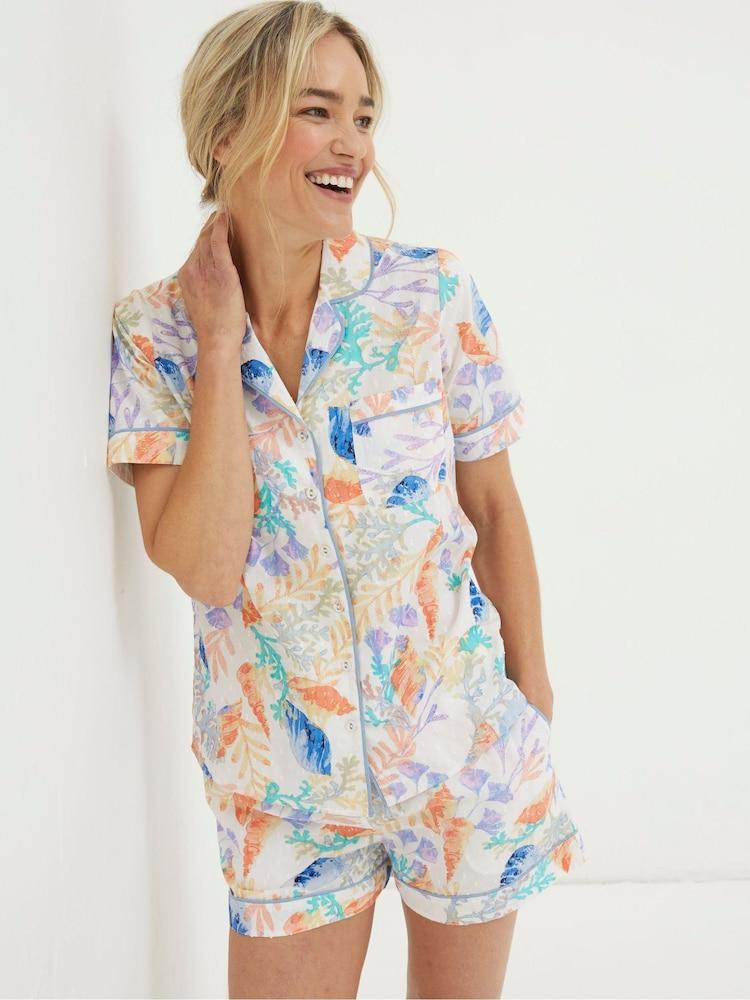 Fat Face Natural Ocean Shell Shirt
