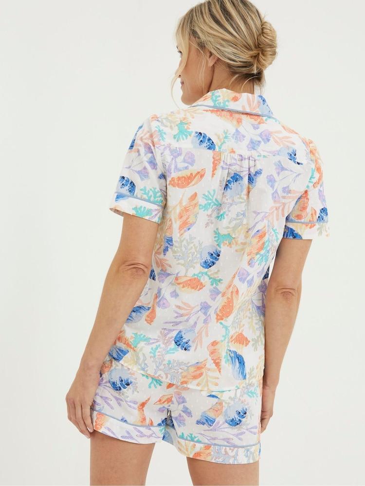 Fat Face Natural Ocean Shell Shirt