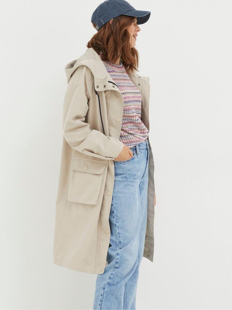 Fat Face Natural Waterproof Coat