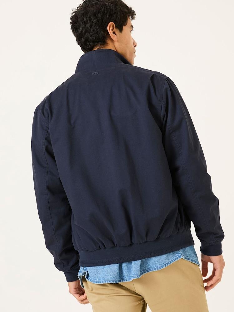 Fat Face Navy Harrington Jacket
