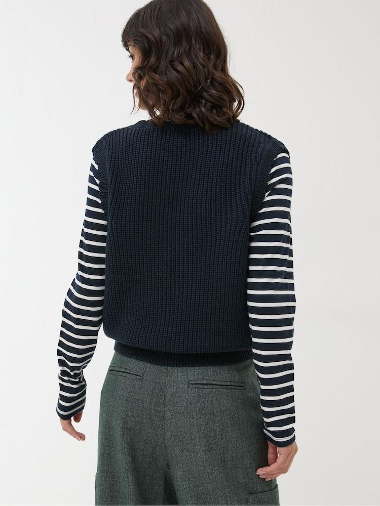 Fat Face Navy Heidi 2-in-1 Tank Jersey