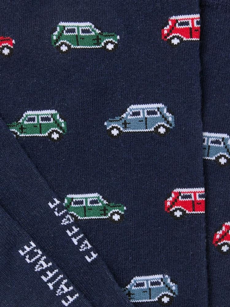 fat face Navy Mini Socks