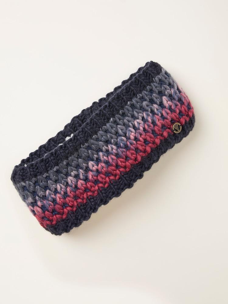 Fat Face Navy Spacedye Headband