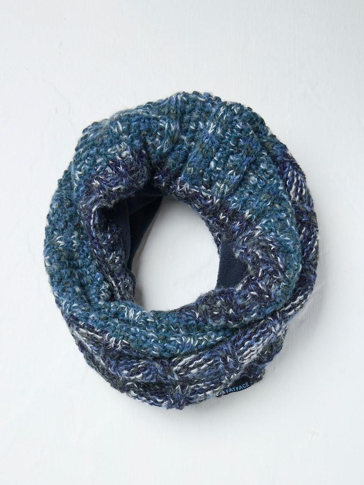 Fat Face Navy Truro Snood