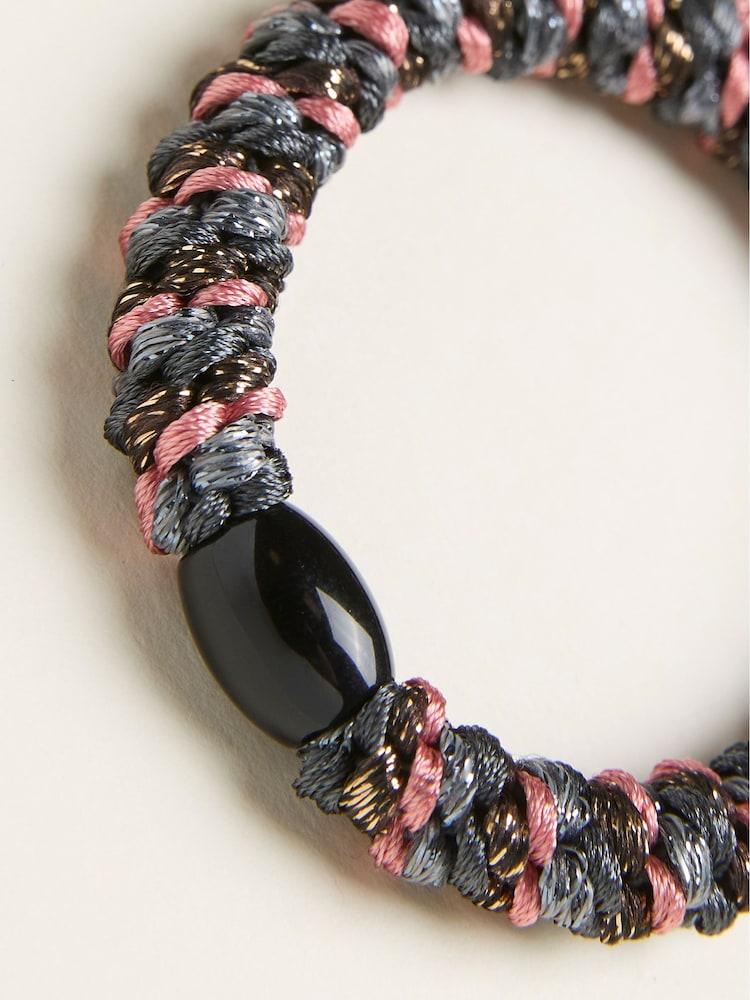 Fat Face Navy Twist Hair Tie