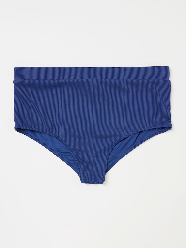 fat face Nola Navy Textured Boy Shorts