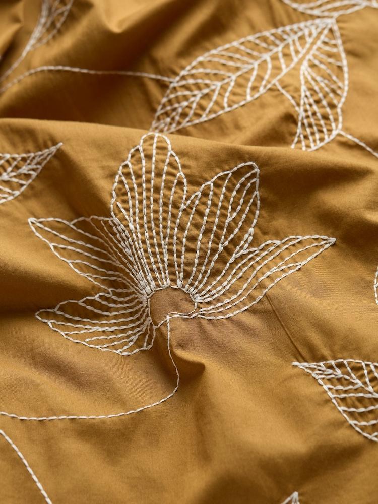 fat face Ochre Yellow Remi Midi Dress