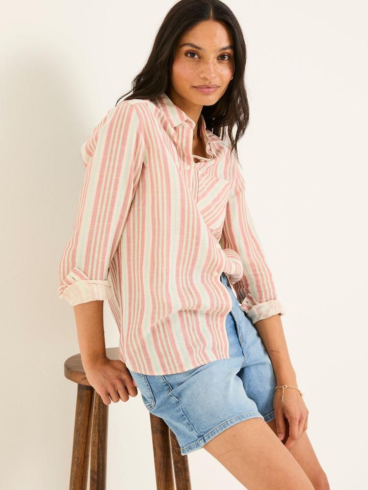 Fat Face Olivia Multi Stripe Shirt