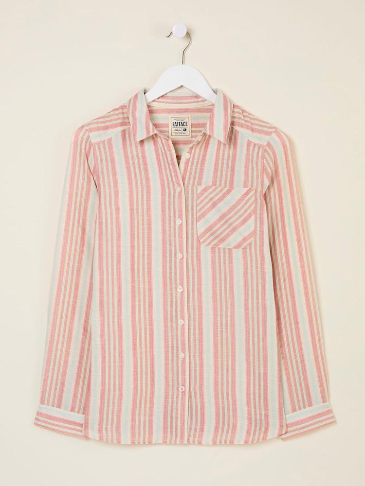 fat face Olivia Multi Stripe Shirt