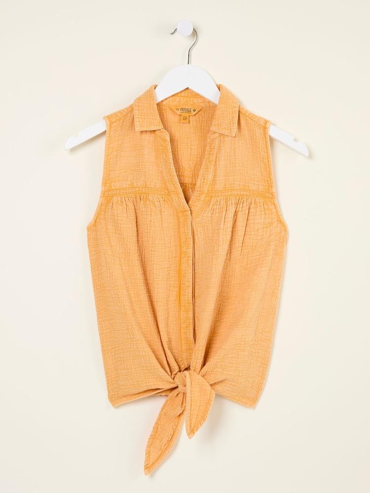 fat face Orange Sam Shirt