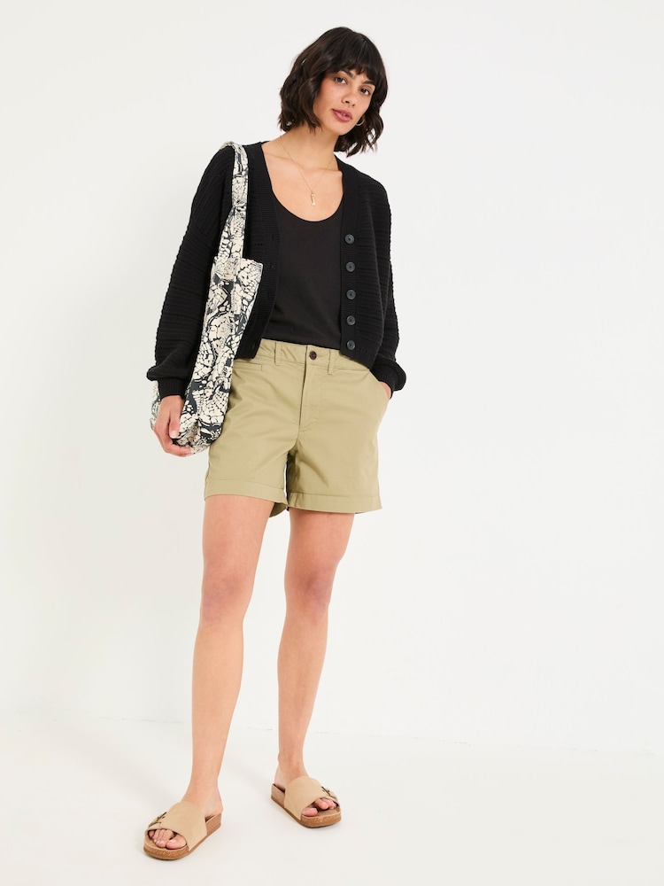 Fat Face Padstow Khaki Green Chino Shorts