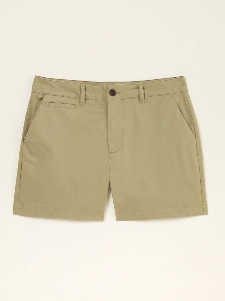 fat face Padstow Khaki Green Chino Shorts