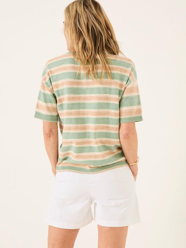 Fat Face Padstow White Chino Shorts