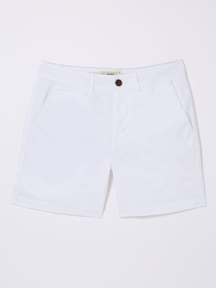 fat face Padstow White Chino Shorts